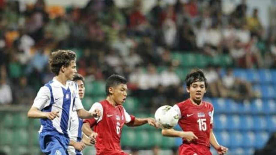 Lion City Cup: Jovens dragões empatam com Singapura