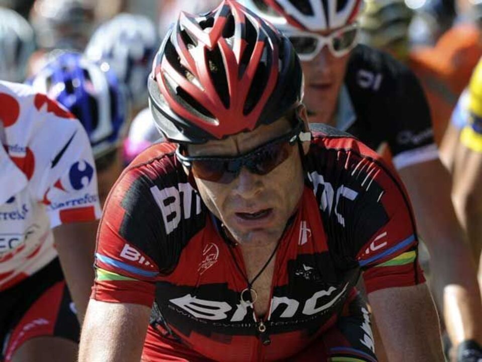 Cadel Evans preparado para entrar em ação