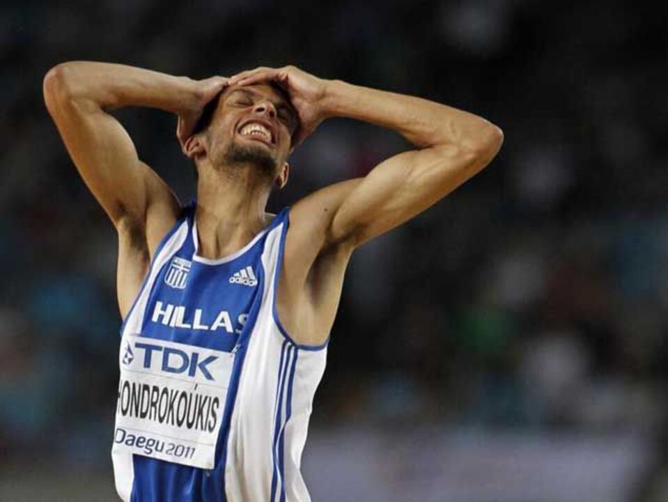 Grego Chondrokoukis de fora por doping