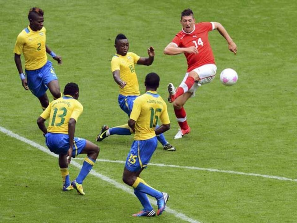 Empate entre Gabão e Suíça