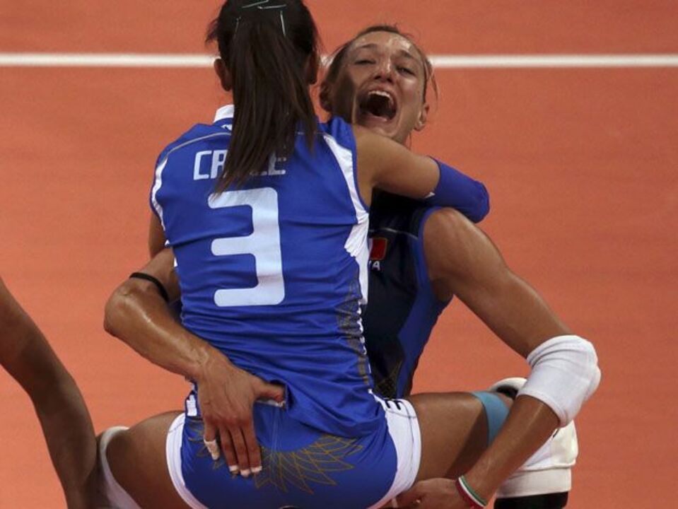 Italianas só sabem vencer