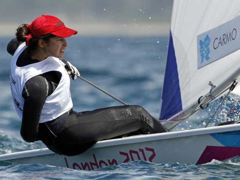 Sara Carmo termina dia no 24.º posto em Laser Radial
