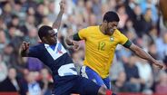 Hulk em destaque na vitória do Brasil