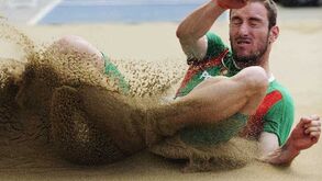 Marcos Chuva foi 7.º no salto em comprimento