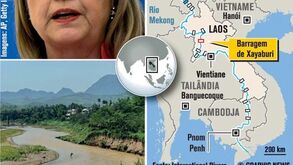 Clinton pede cuidados com a barragem do Rio Mekong