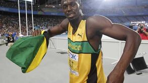 Bolt com vantagem sobre Blake em Londres'2012