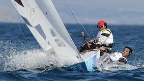 Afonso Domingos e Frederico Melo em 15.º na segunda regata