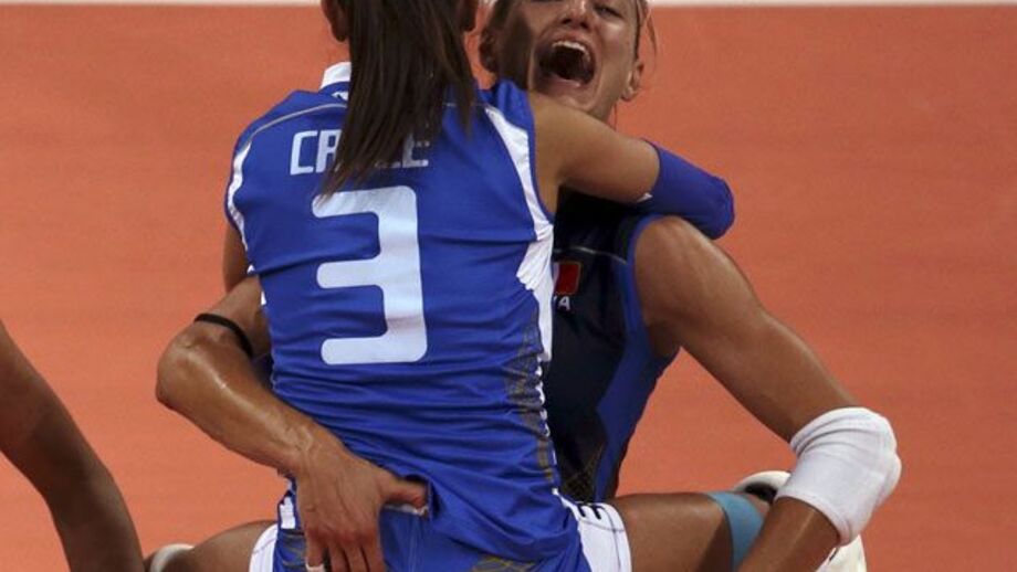 Italianas só sabem vencer