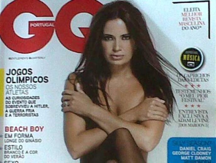 Bárbara Guimarães atrevida na 'GQ'