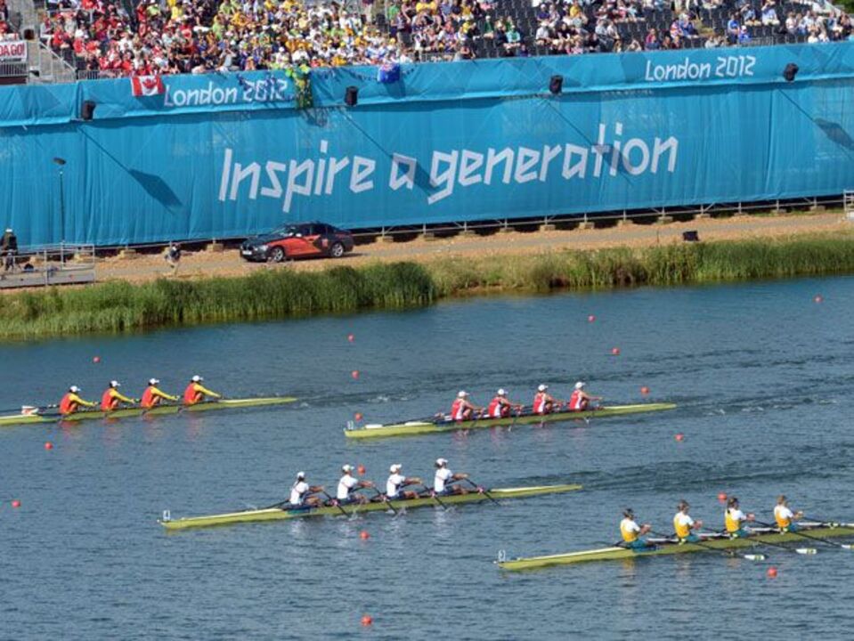 Ucrânia vence prova de scull de quatro feminino