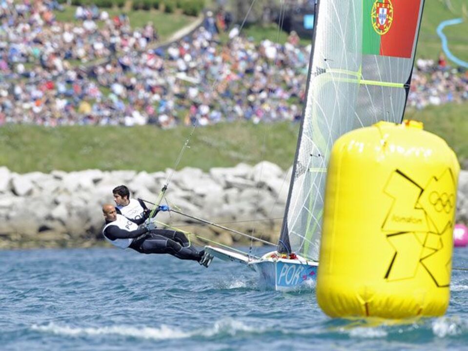 Freitas/Andrade em 10.º na quinta regata