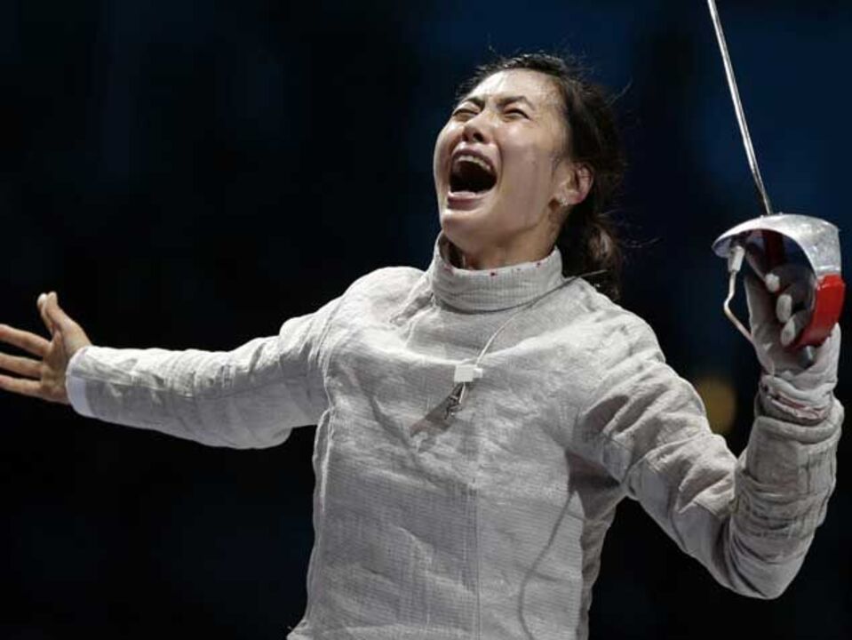 Kim Ji-yeon vence em sabre feminino