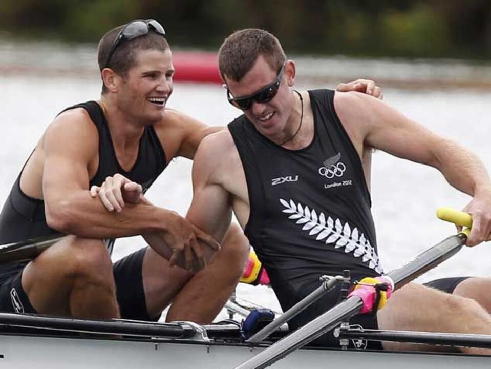 Neozelandeses vencem double scull masculino