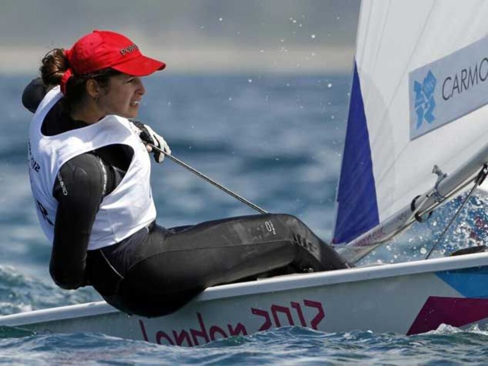 Sara Carmo foi 38.ª na oitava regata