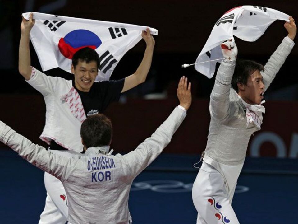 Coreia do Sul vence no sabre masculino