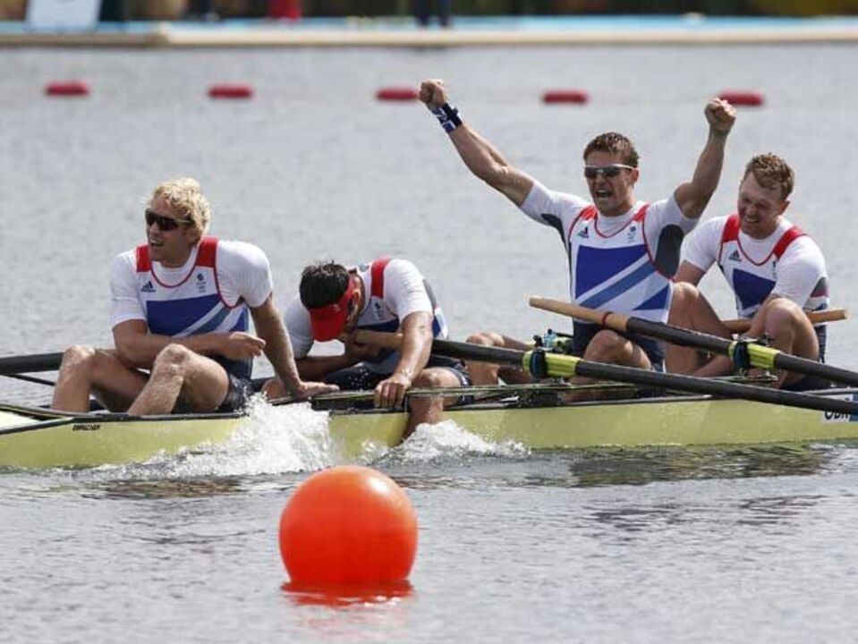 Britânicos vencem prova de quatro sem timoneiro