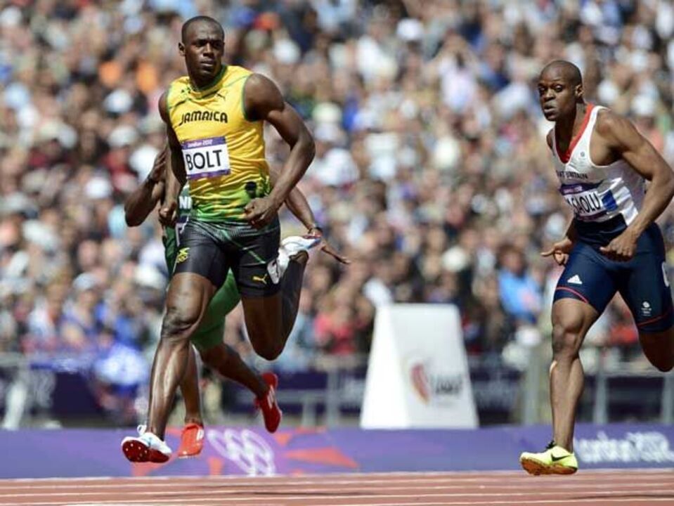 Usain Bolt vence a sua série nos 100 metros sem acelerar