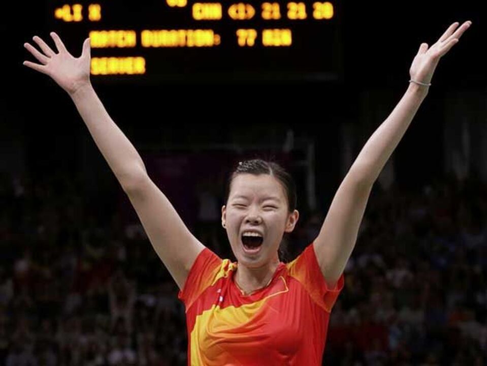 Chinesa Li Xuerui conquista ouro