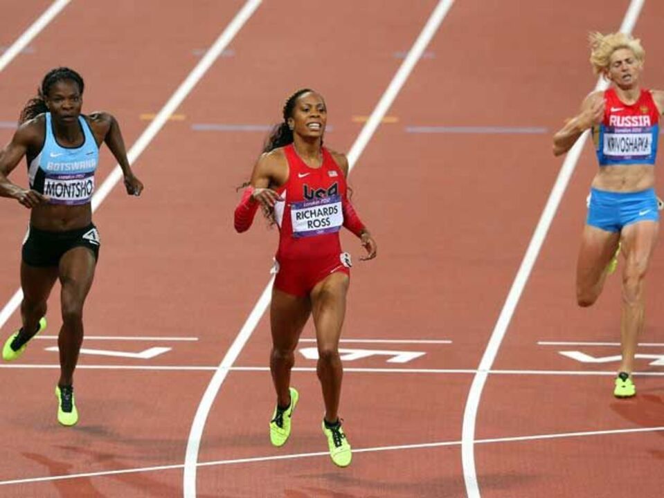 Sanya Richards-Ross conquista ouro nos 400 metros