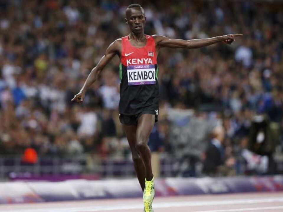 Kemboi reconquista ouro nos 3 mil metros obstáculos