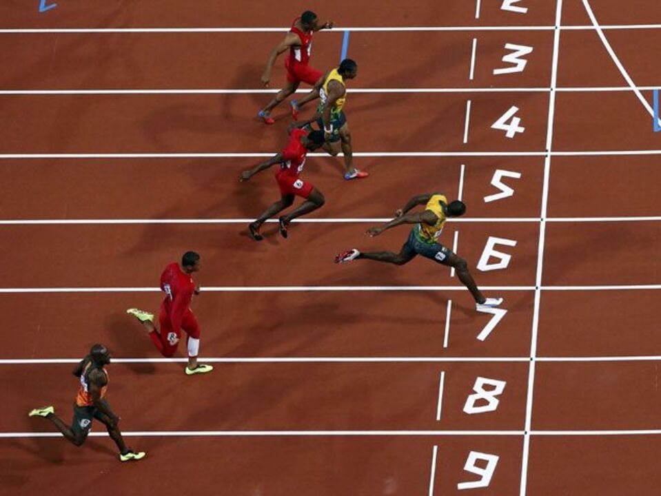 Os melhores tempos de sempre nos 100m