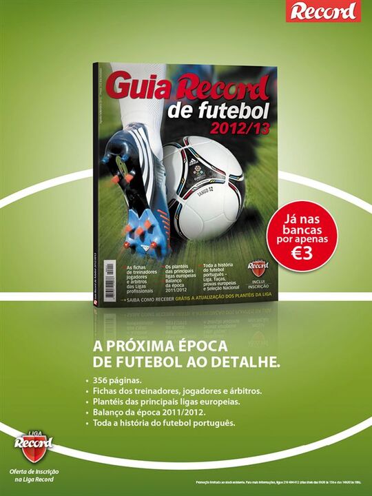 Guia Record de Futebol 2012/2013