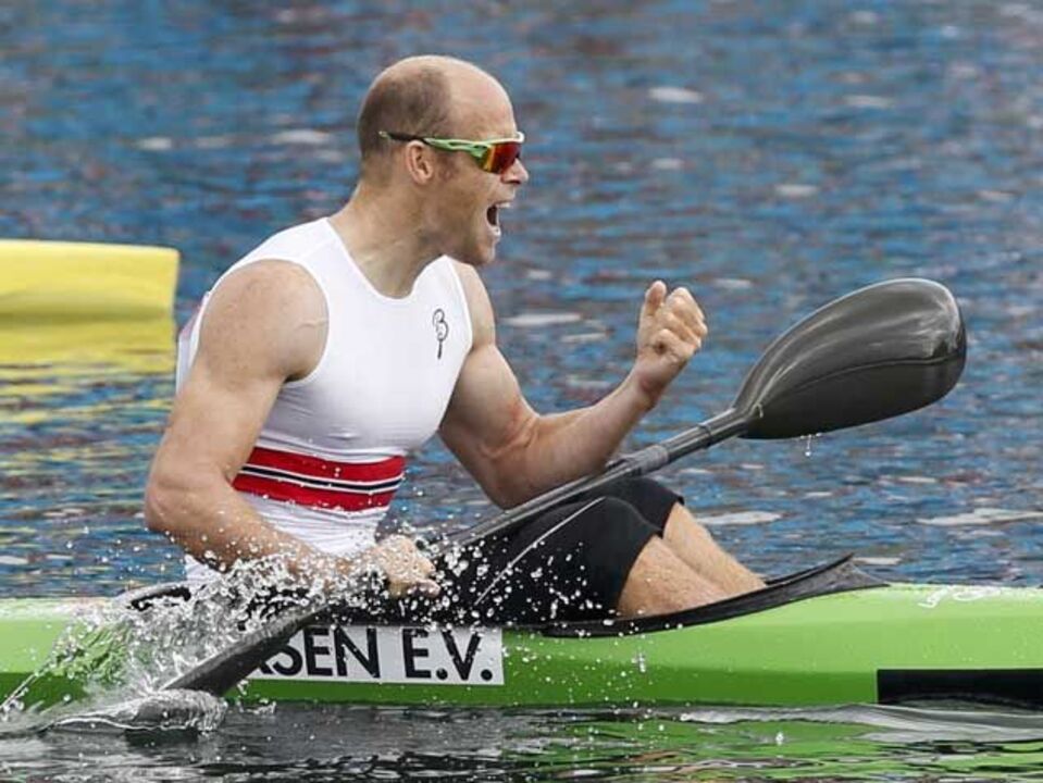 Eirik Veras Larsen conquista ouro