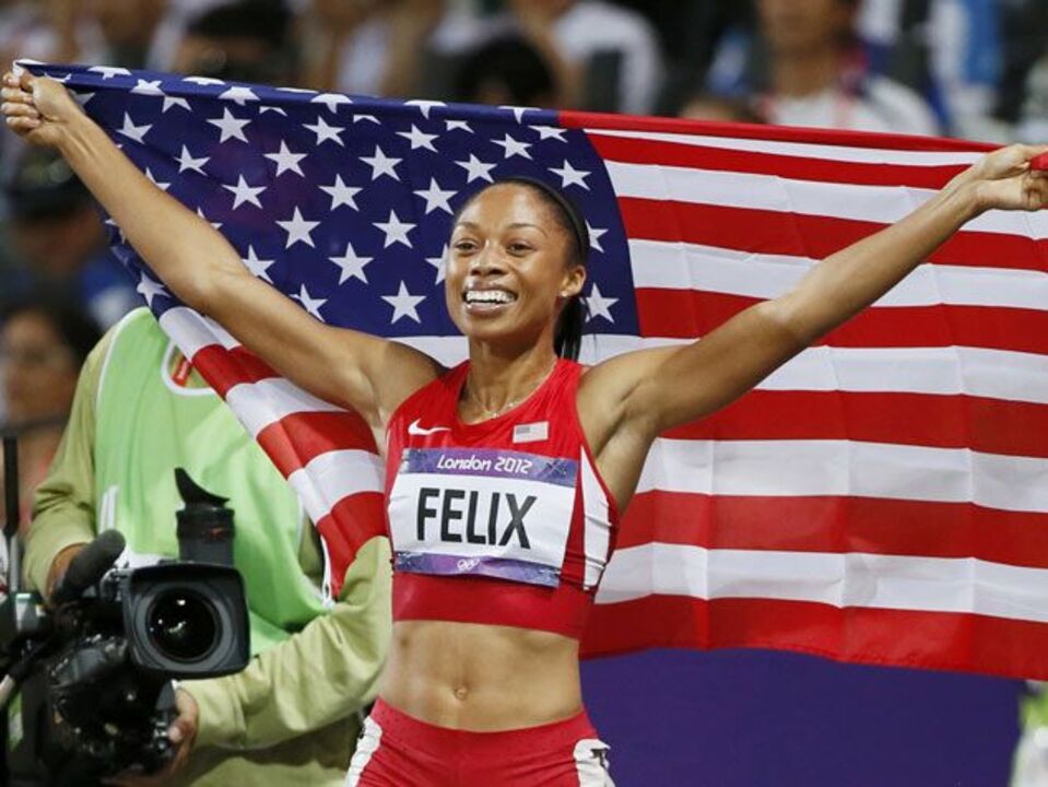 Allyson Felix campeã dos 200 metros