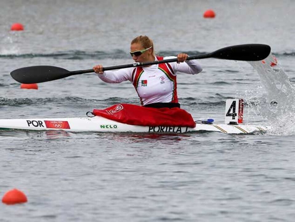 Teresa Portela no 3.º lugar da final B