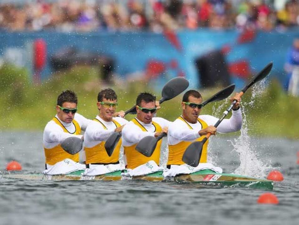 Austrália conquista ouro nos K4 1.000 metros masculino 