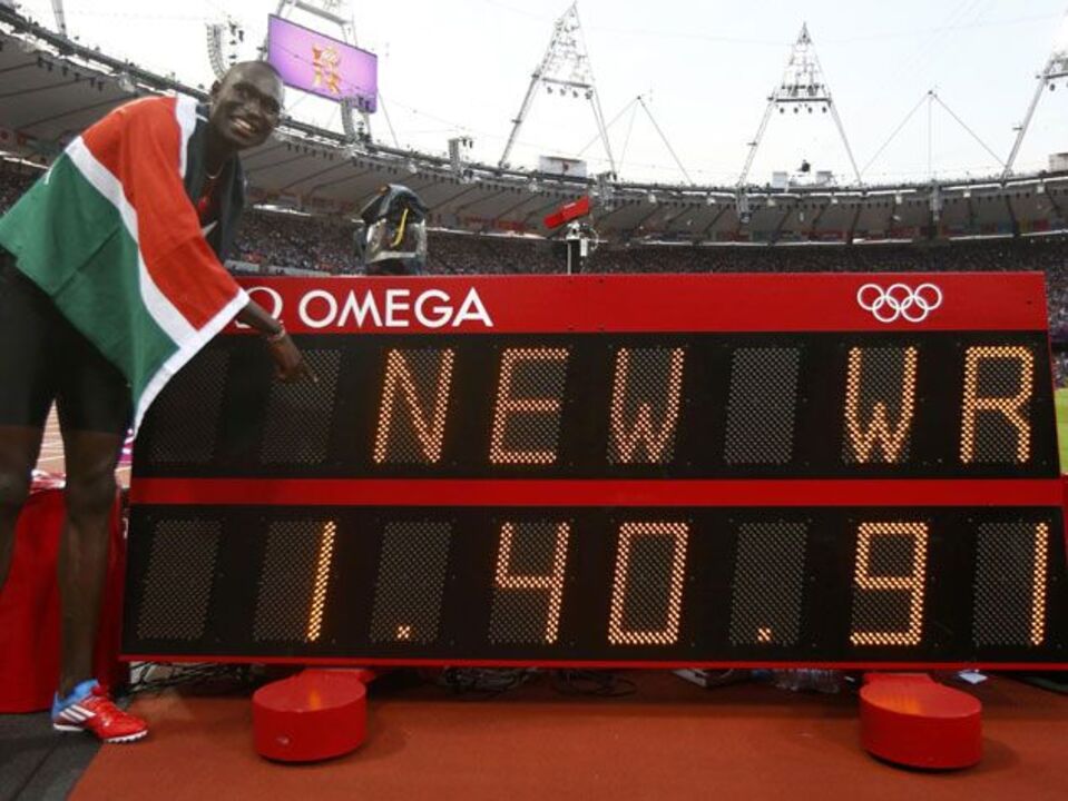 Ouro e recorde mundial para Rudisha nos 800m