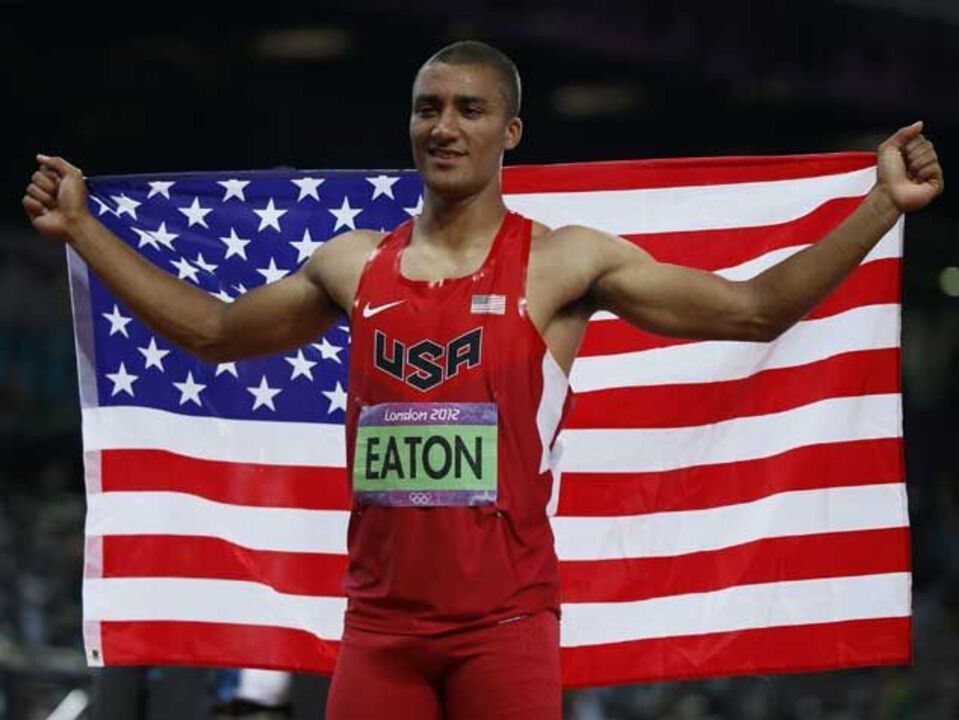 Ashton Eaton alcança ouro no decatlo