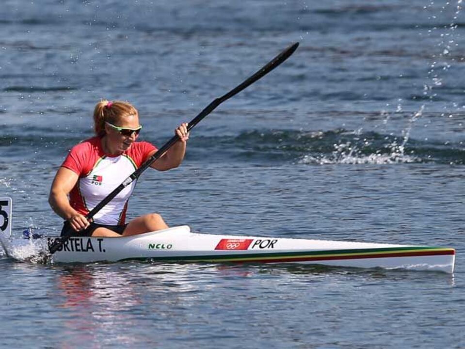 Teresa Portela na final de K1 200