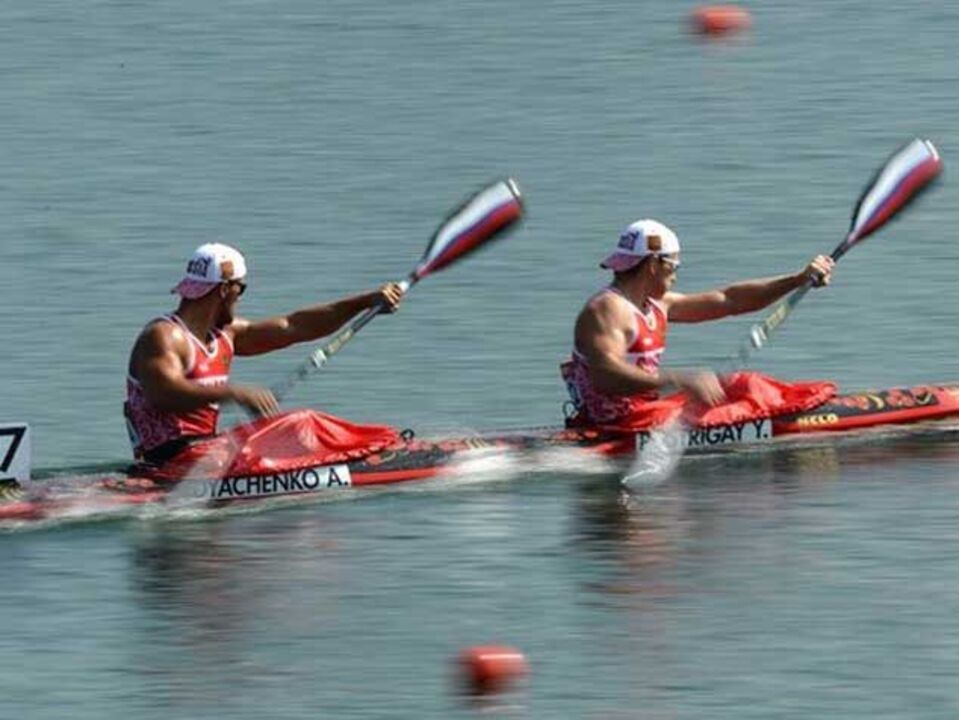 Postrigay e Dyachenko campeões de K2 200 metros