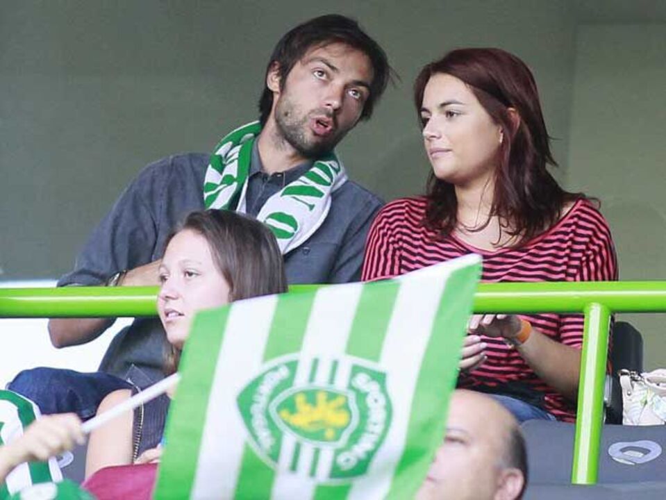 Diogo Valsassina leva Ana Guiomar a Alvalade