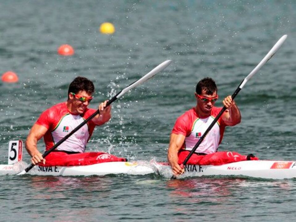 Canoagem: Emanuel Silva e Fernando Pimenta campeões em K2