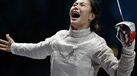 Kim Ji-yeon vence em sabre feminino