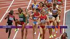 Clarisse Cruz na final dos 3.000 metros obstáculos