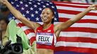 Allyson Felix campeã dos 200 metros