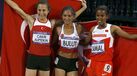 Turca Asli Cakir Alptekin conquista ouro nos 1.500 metros 