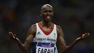 Mo Farah conquista ouro nos 10.000 metros
