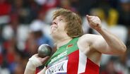 Nadzeya Ostapchuk conquista ouro no lançamento do peso