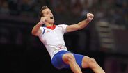 Ouro e recorde olímpico para Renaud Lavillenie