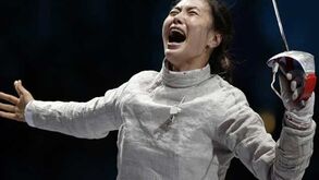 Kim Ji-yeon vence em sabre feminino