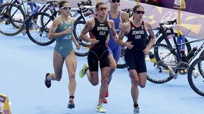Spirig vence prova feminina ao "sprint"