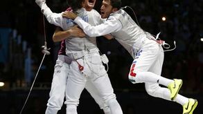 Itália conquista ouro em florete por equipas