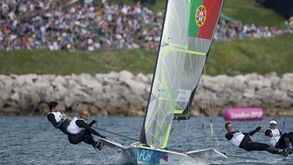 Freitas/Andrade em 14.º na primeira regata do dia