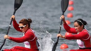 Portuguesas na final A de K2 500 metros