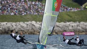 Dupla portuguesa de 49er termina no 8.º lugar