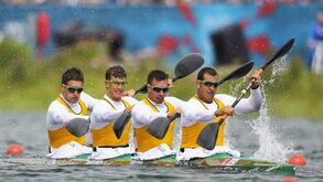 Austrália conquista ouro nos K4 1.000 metros masculino 